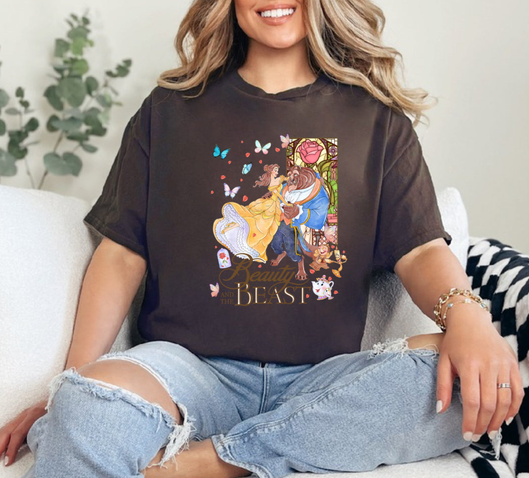 Beauty and the beast T-shirt