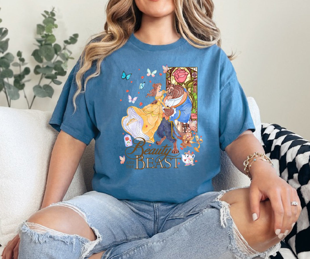 Beauty and the beast T-shirt