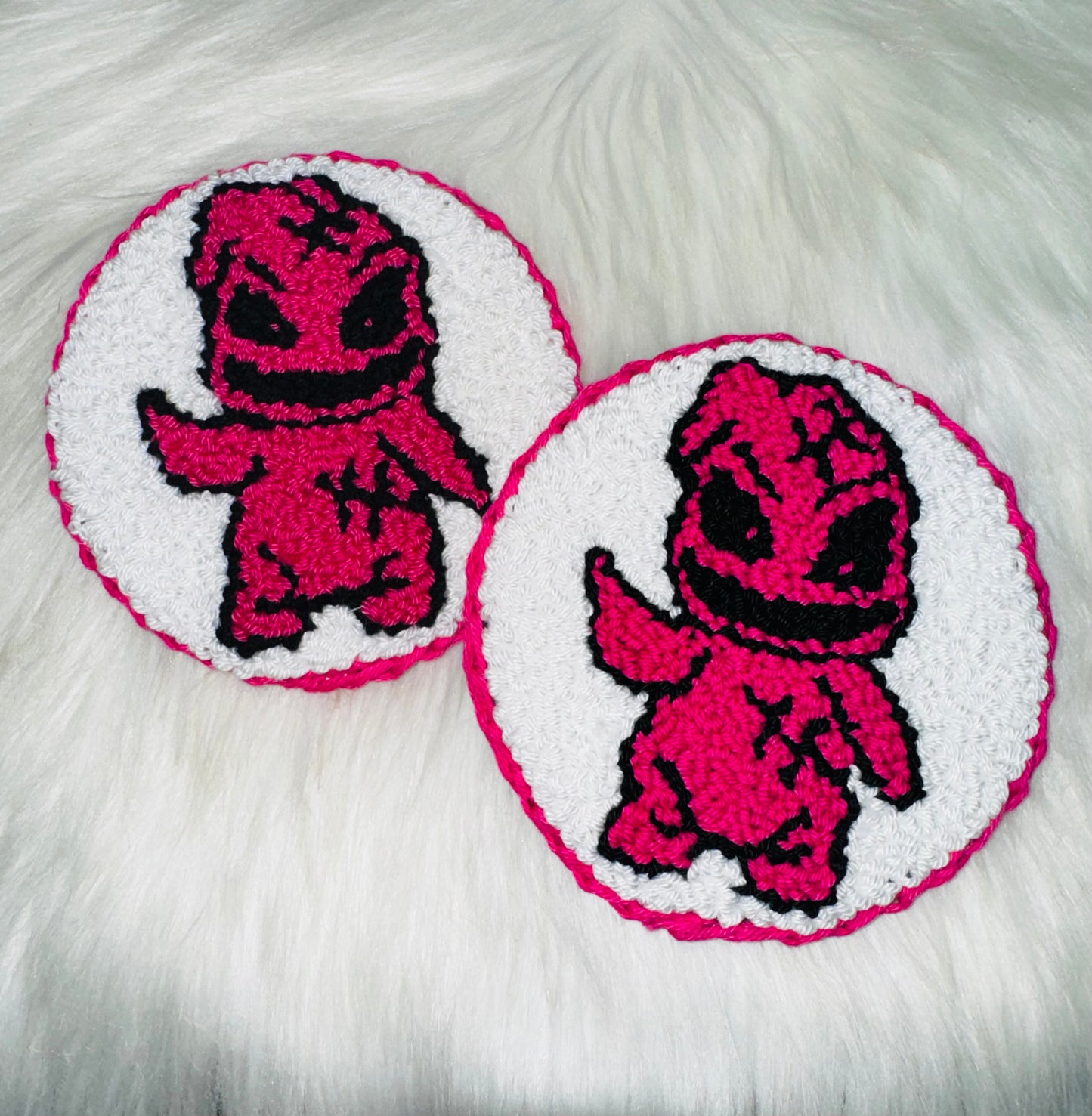 Pink Oogie Rug Coaster