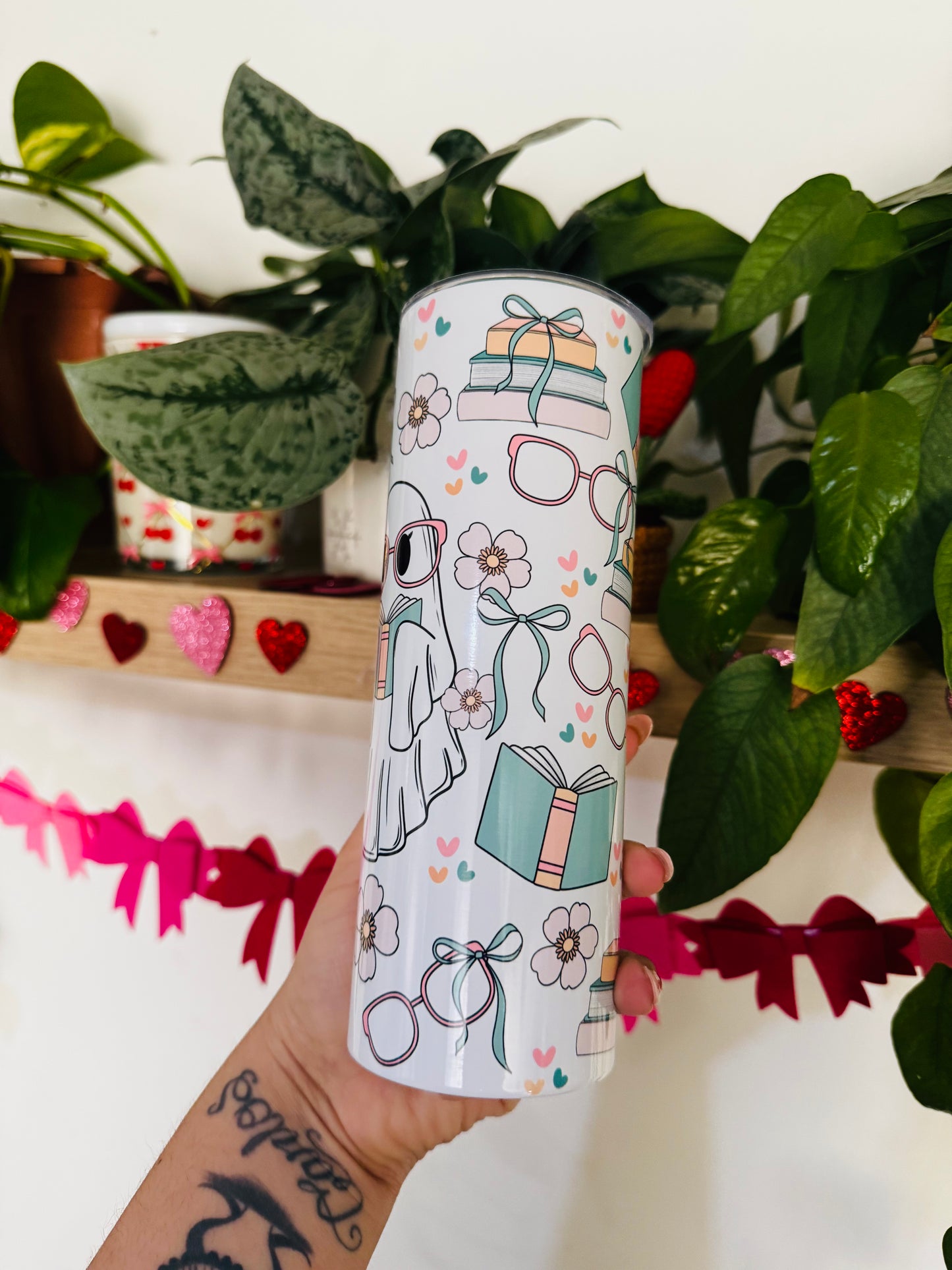 Bookish Ghostie Tumbler