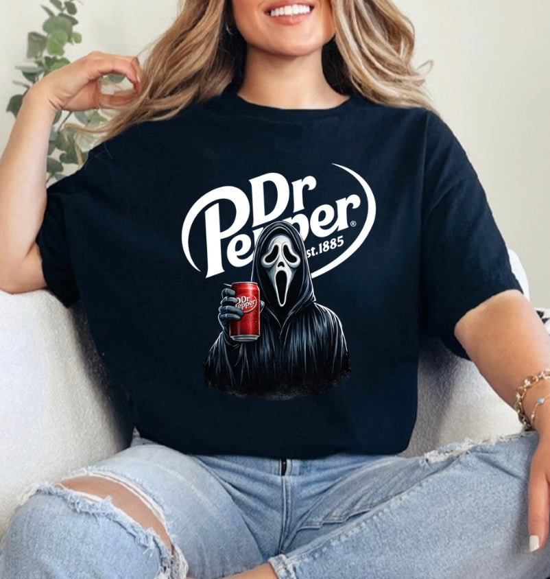 Ghostface Dr Pepper (tee)