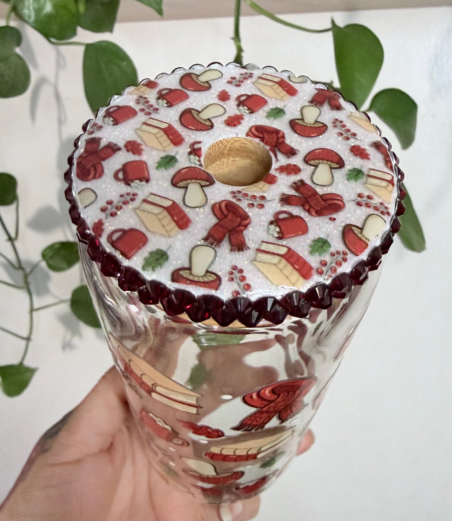 Bookish Woodland ( glassware)