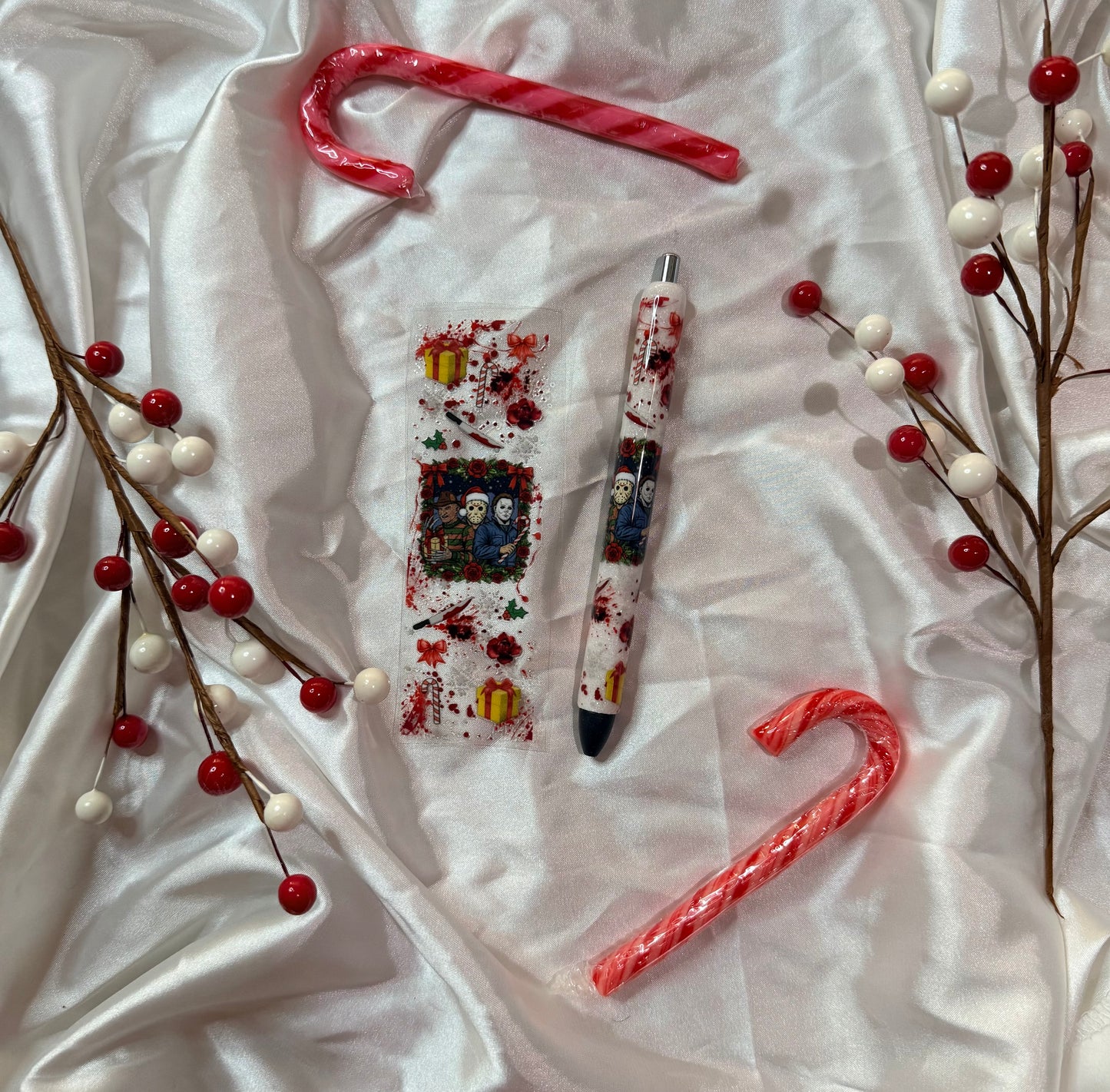 Horror Christmas ( resin pen)