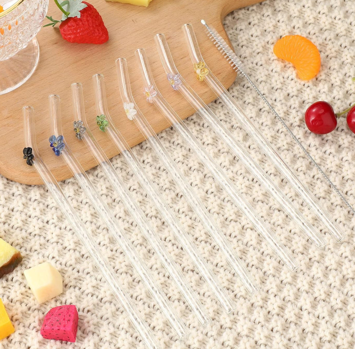 FLOWER STRAWS