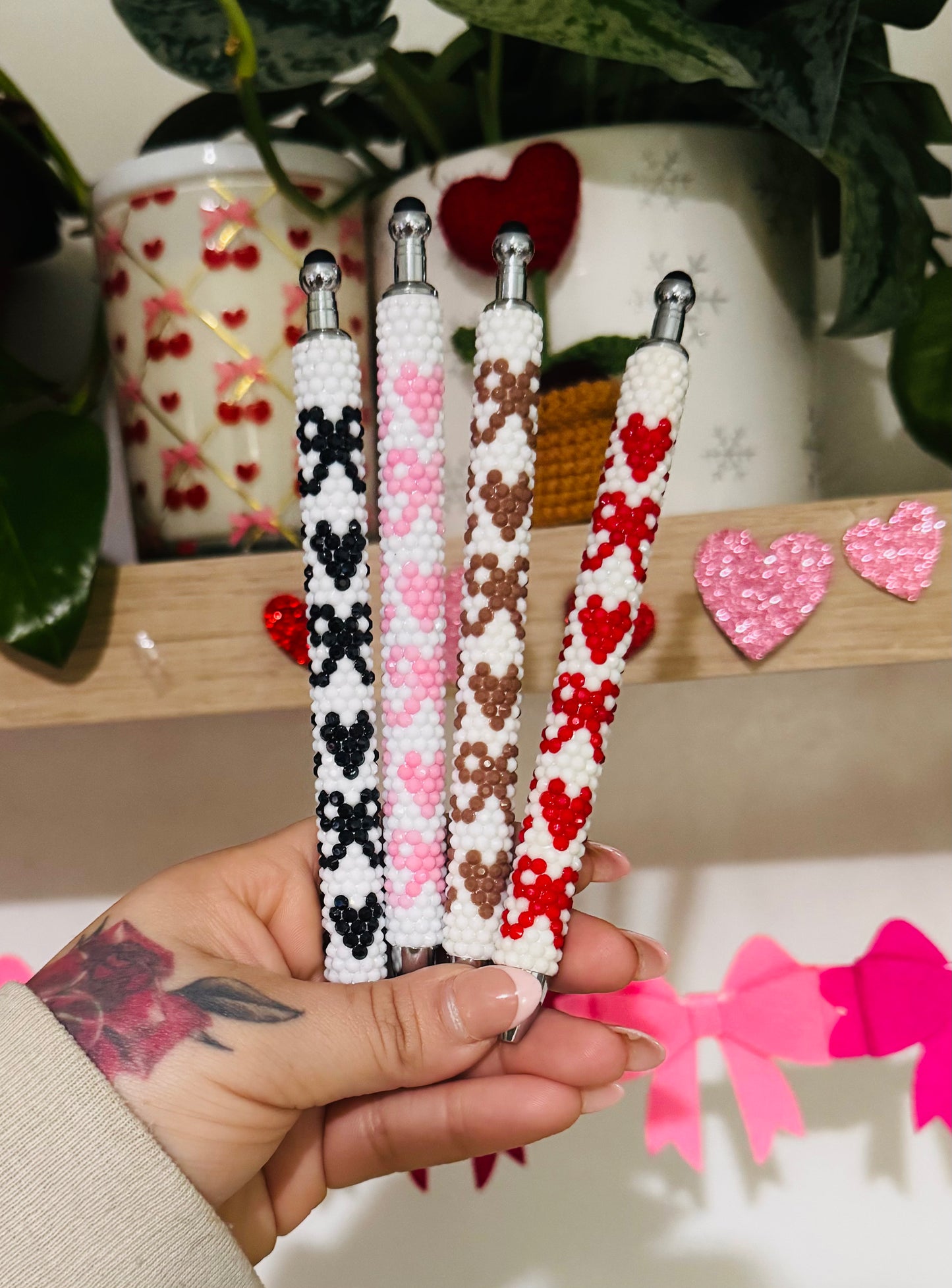 Bows with Hearts