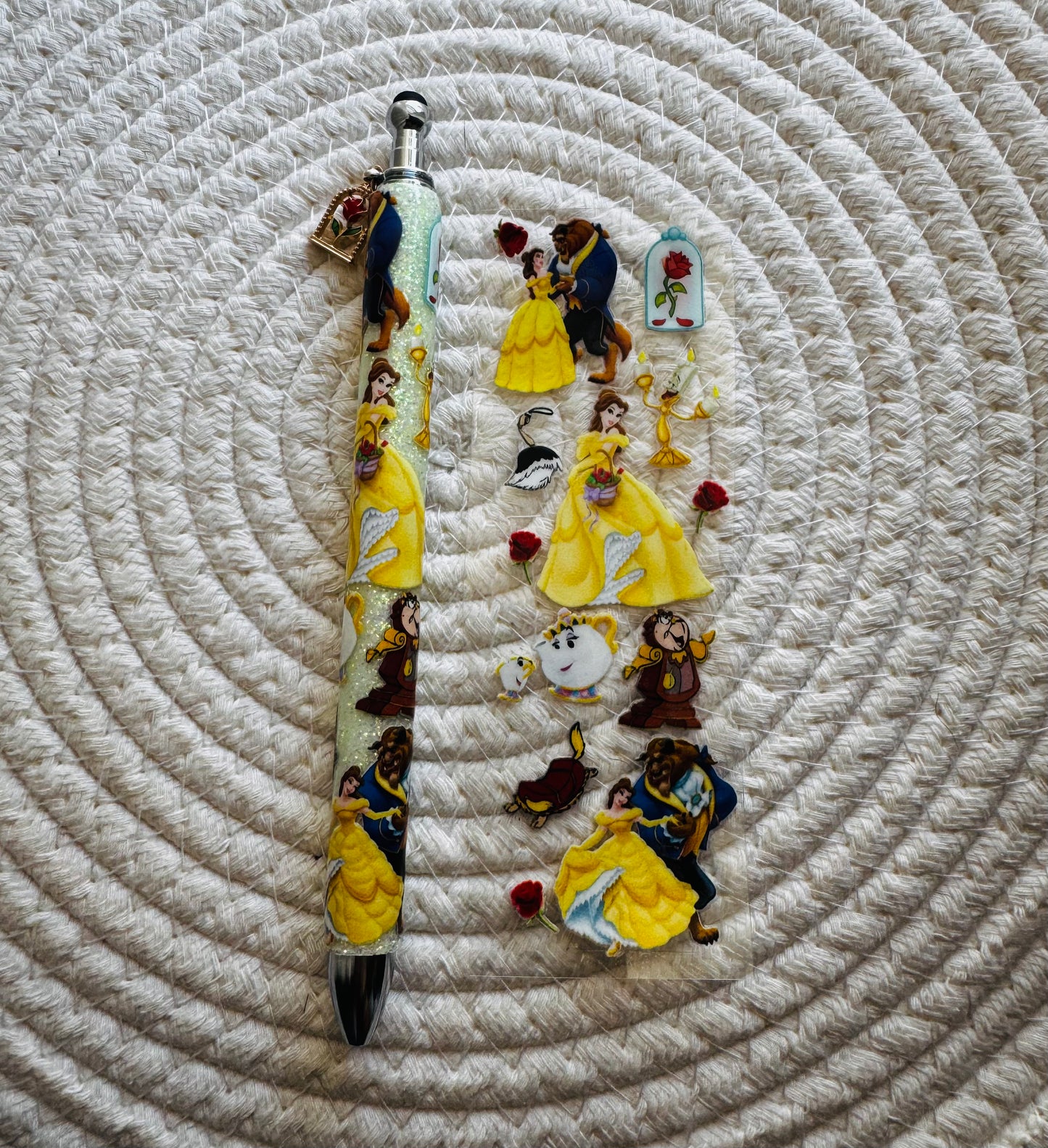Beauty & The Beast (resin pen)