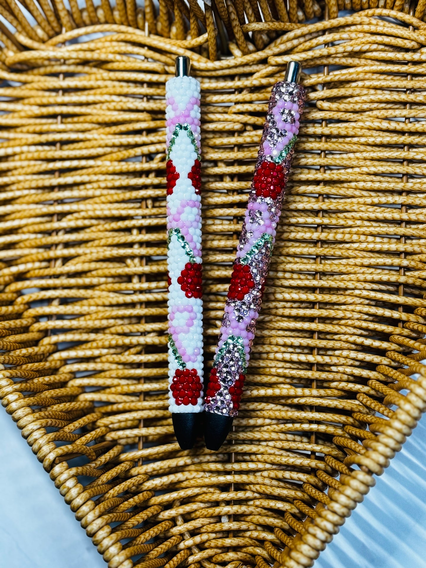 Cherry With Bow Bling Pen