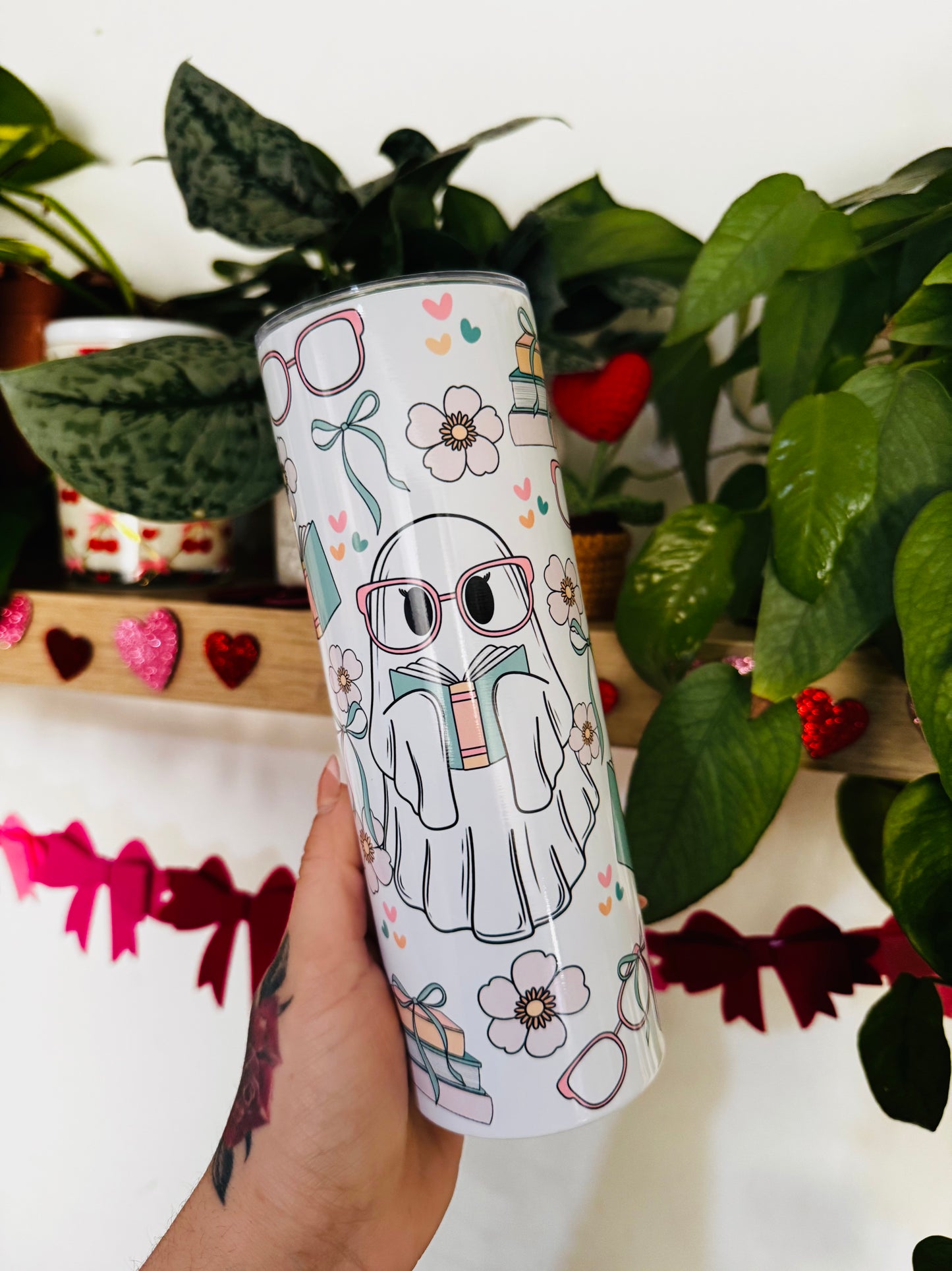 Bookish Ghostie Tumbler