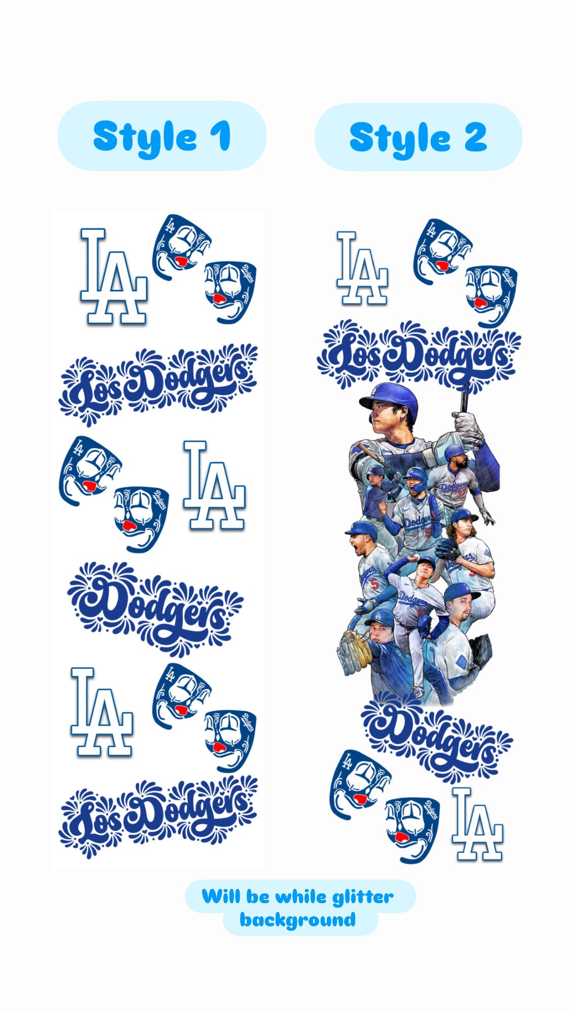 Los Angeles Dodgers (resin pen)