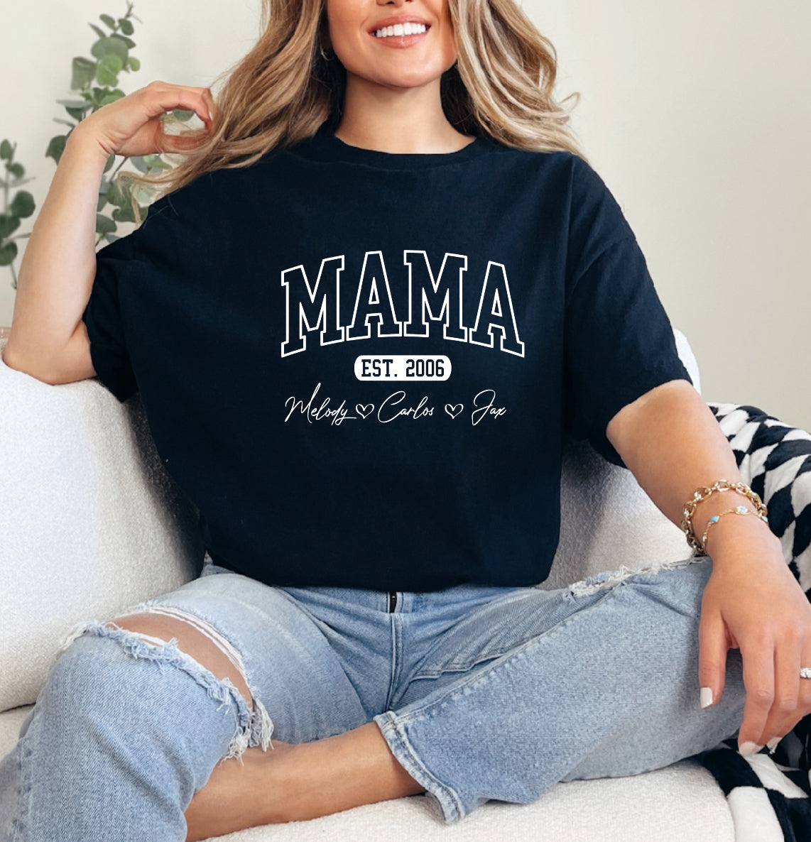 Mama est (custom with year n names)