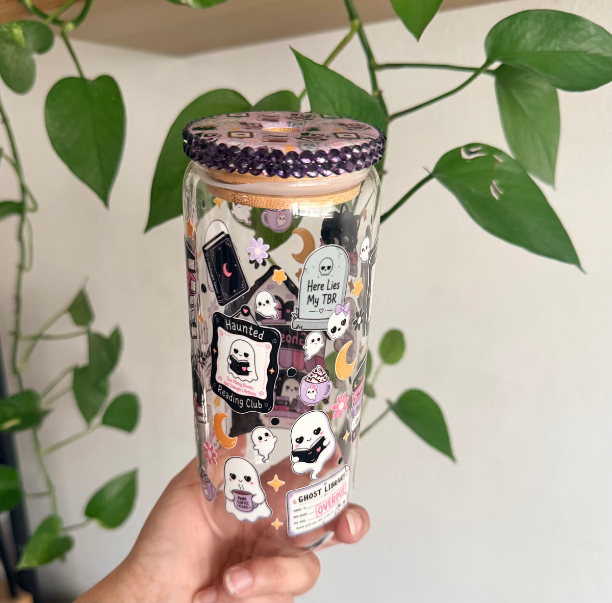 Haunted Book Club (glassware)