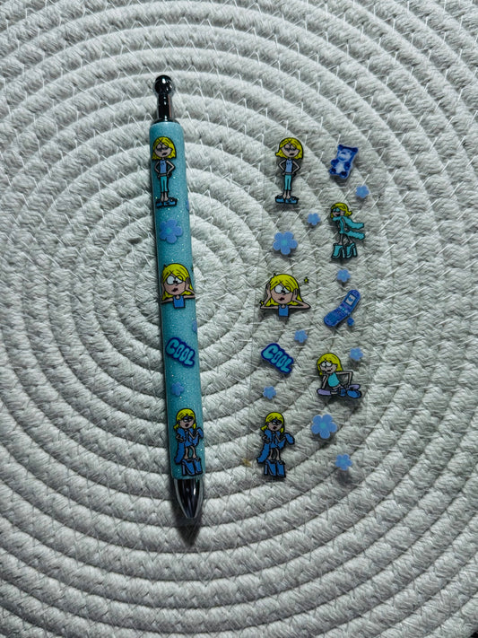 Lizzie resin pen