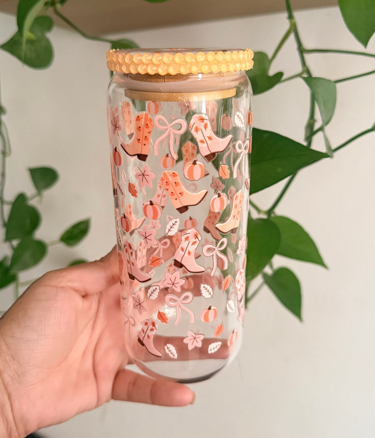 Autumn Cowgirl (glassware)