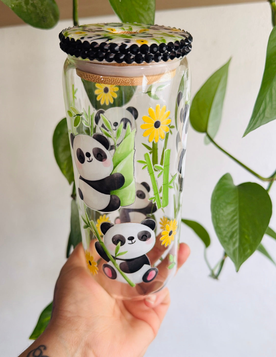 Bamboo Panda Bear (glassware)