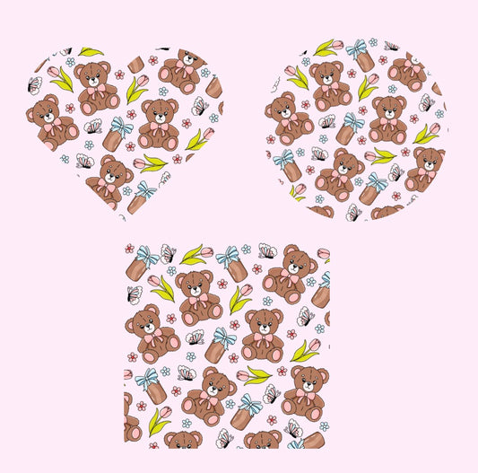 Spring Teddy (mouse pad)