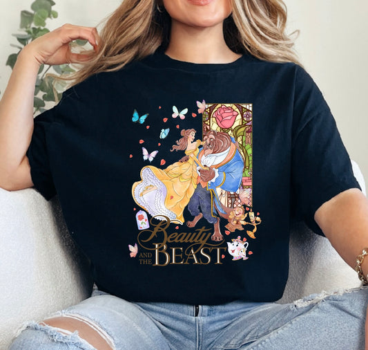 Beauty and the beast T-shirt