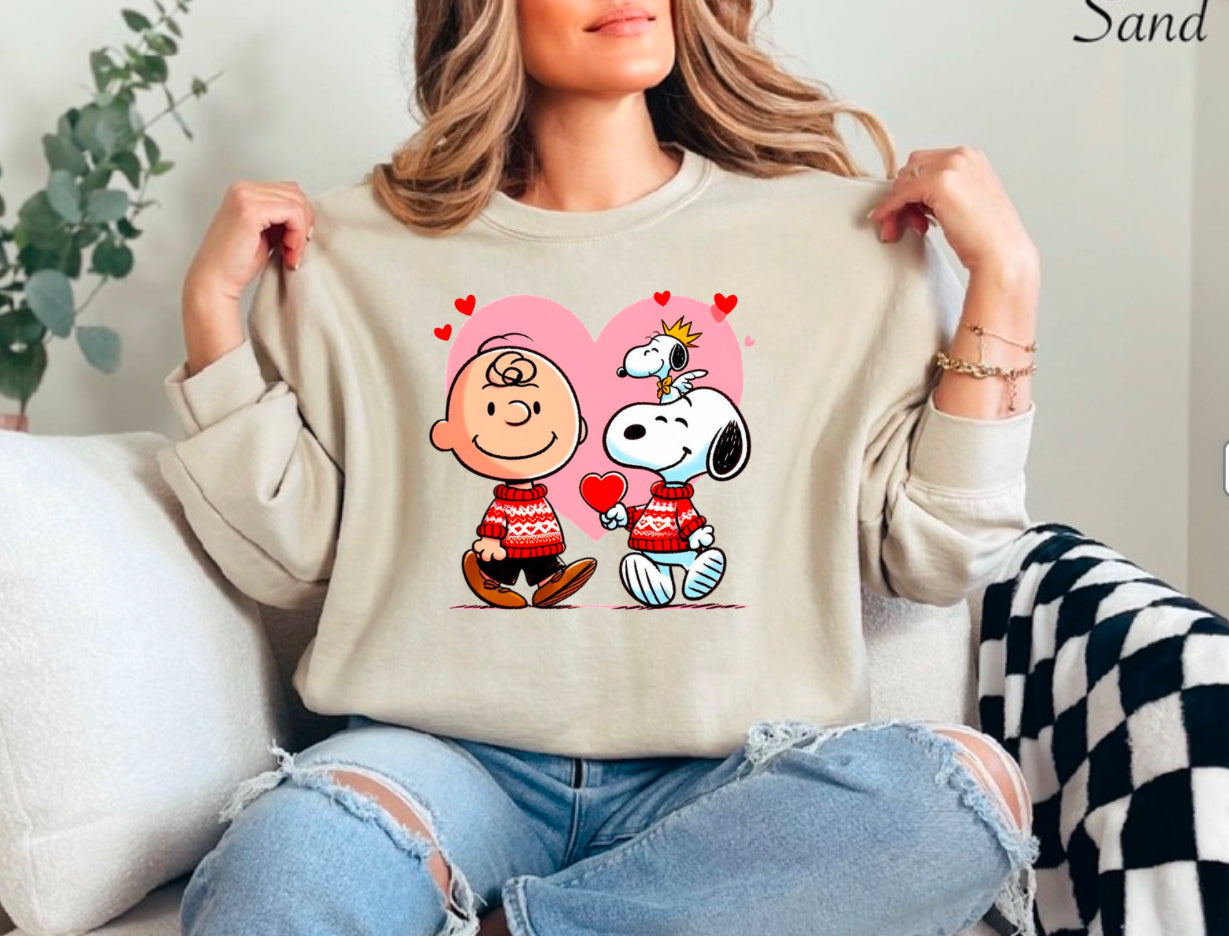 Charlie and Snoopy