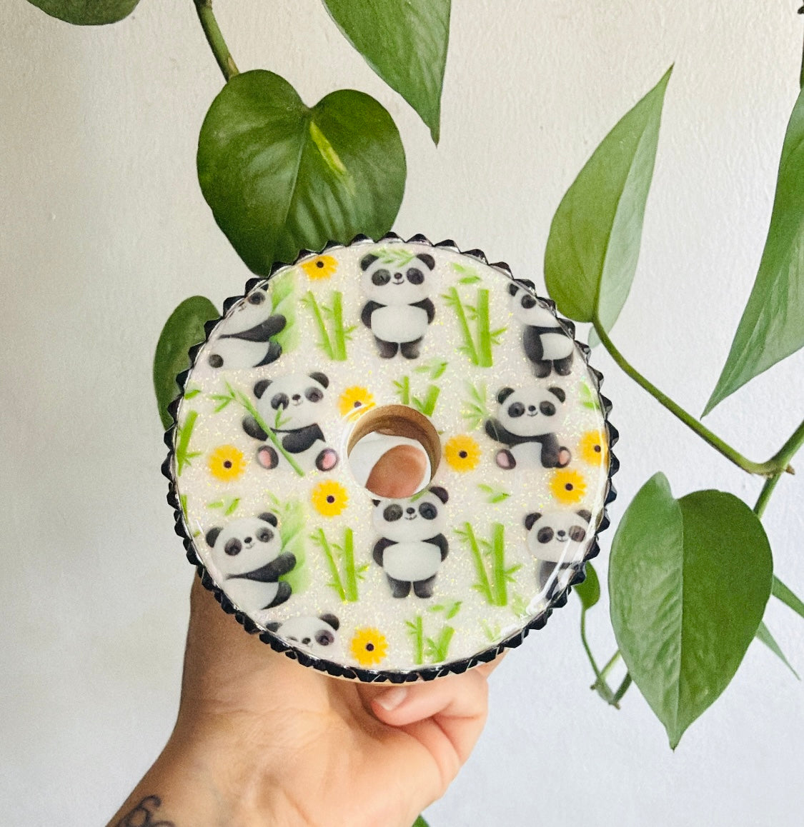 Bamboo Panda Bear (glassware)