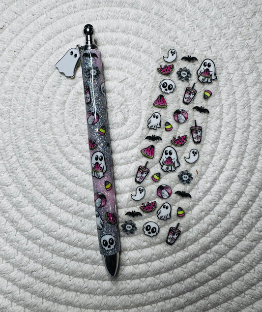 Spooky Summer Resin Pen