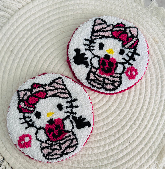 Mummy Kitty (Rug Coaster)