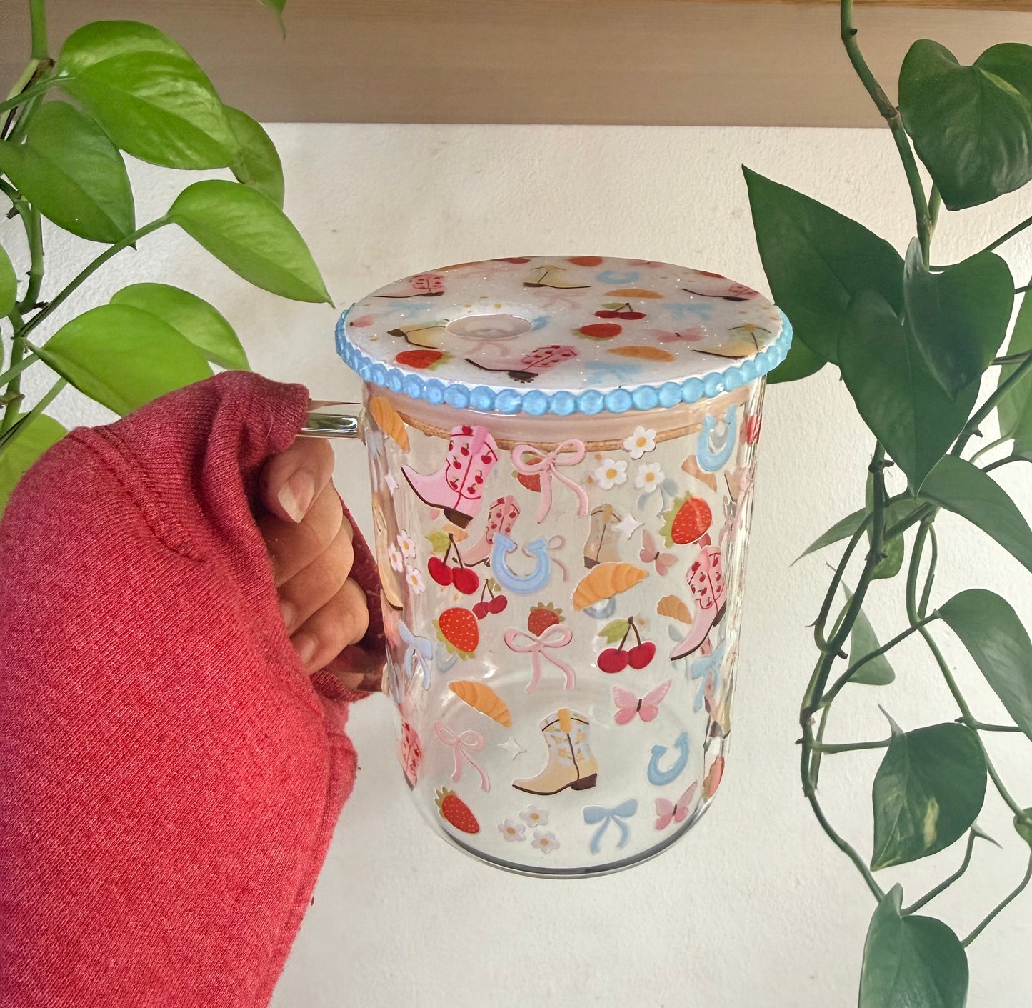 Summer Cowgirl ( glassware)