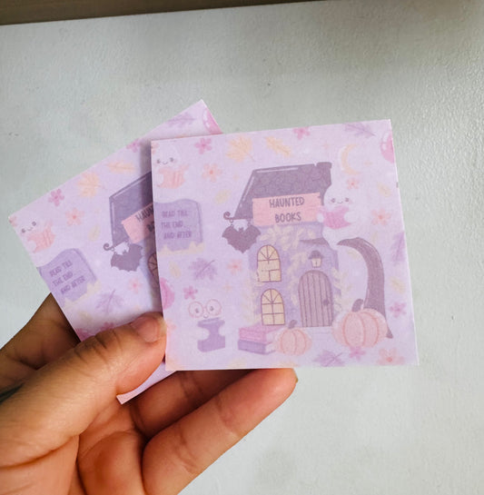 Haunted Book Club ( sticky note)