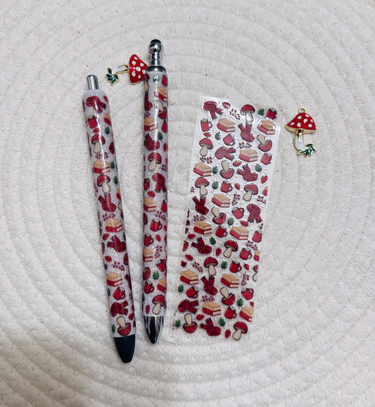 Bookish Woodland (resin pen)