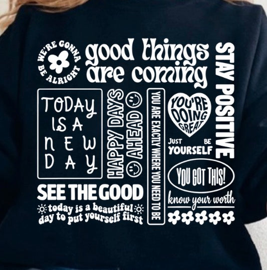 You’re gunna be alright (front & back )