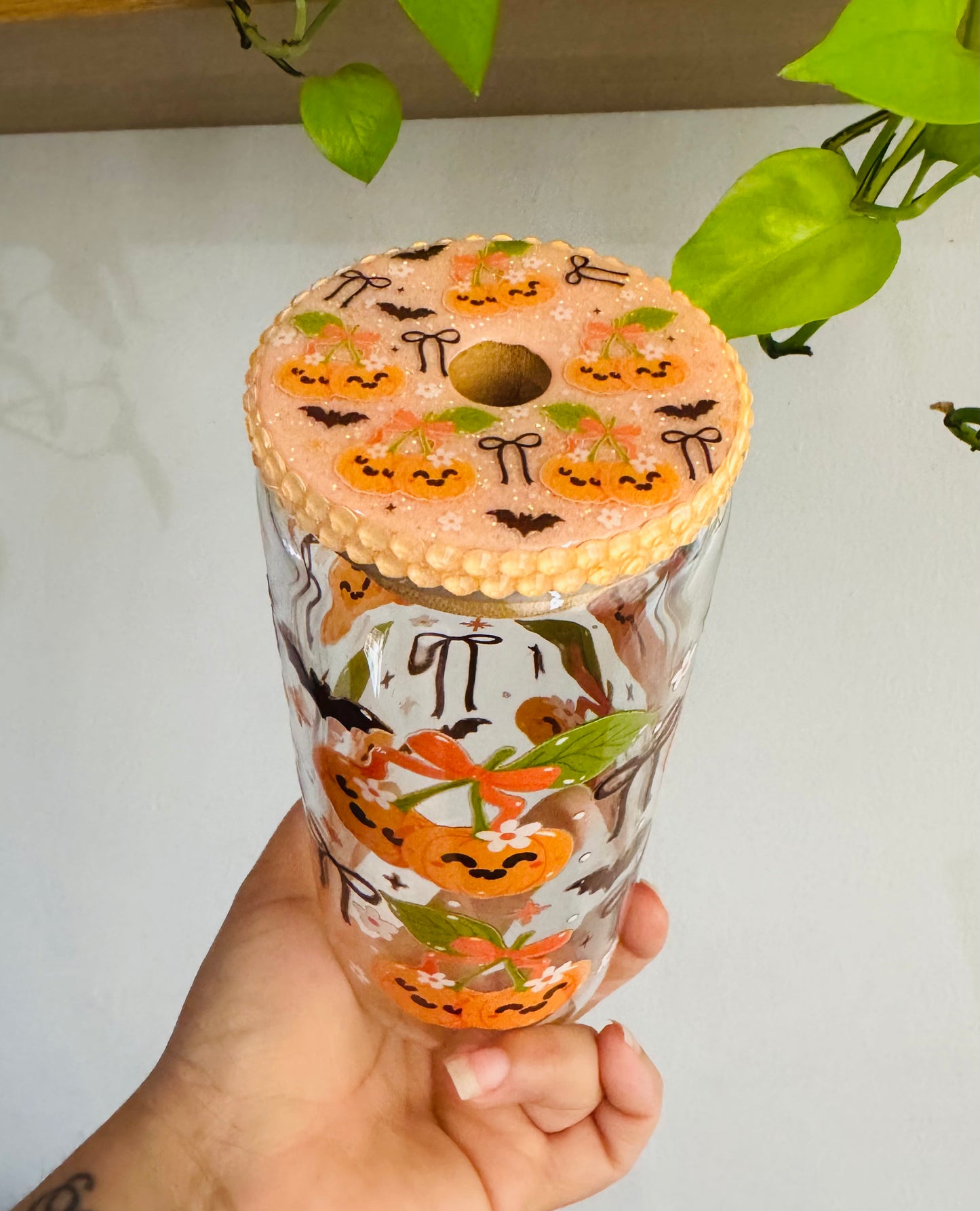 Pumpkin Cherries (Glassware)