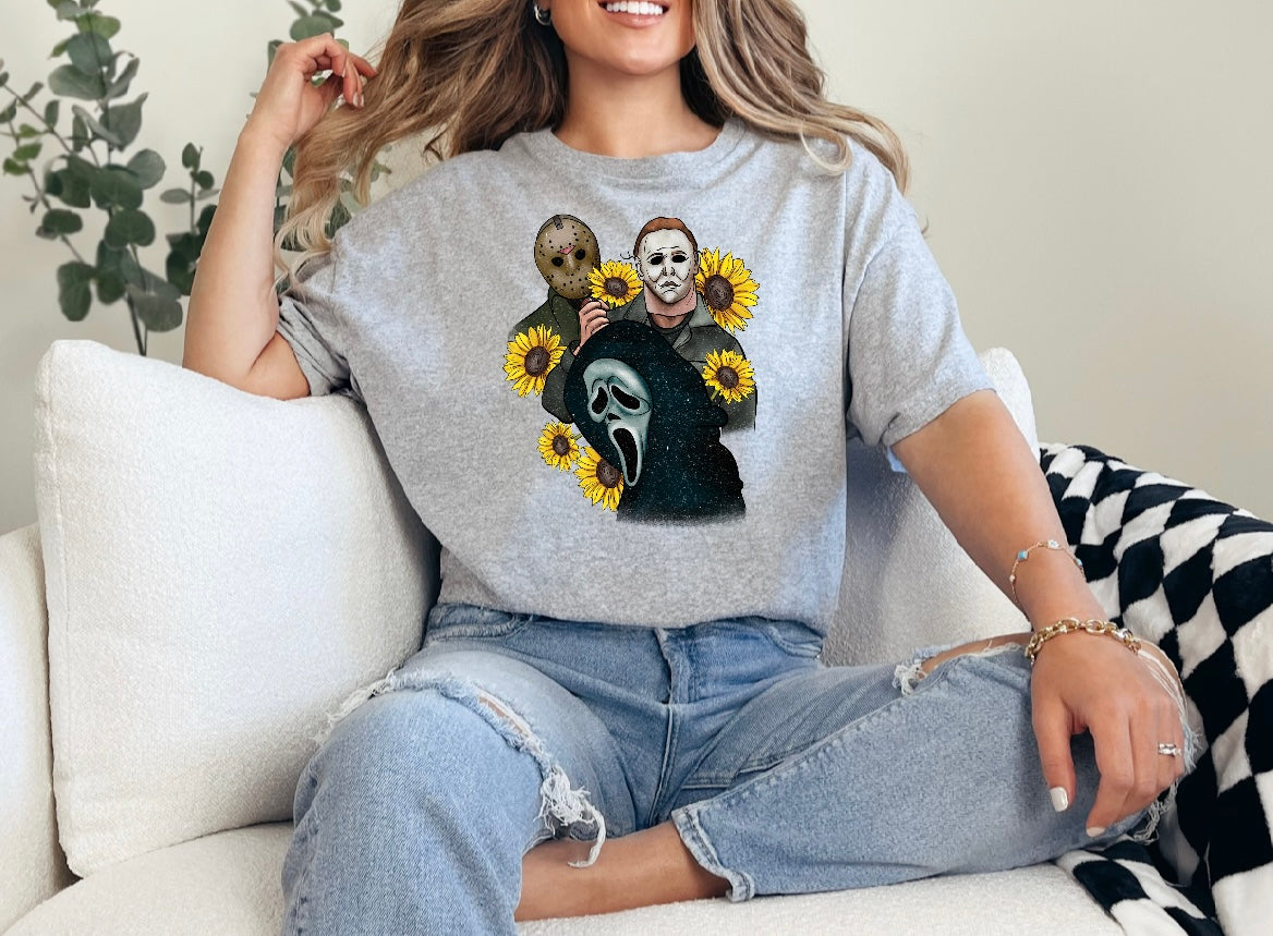 Vintage Horror Sunflower