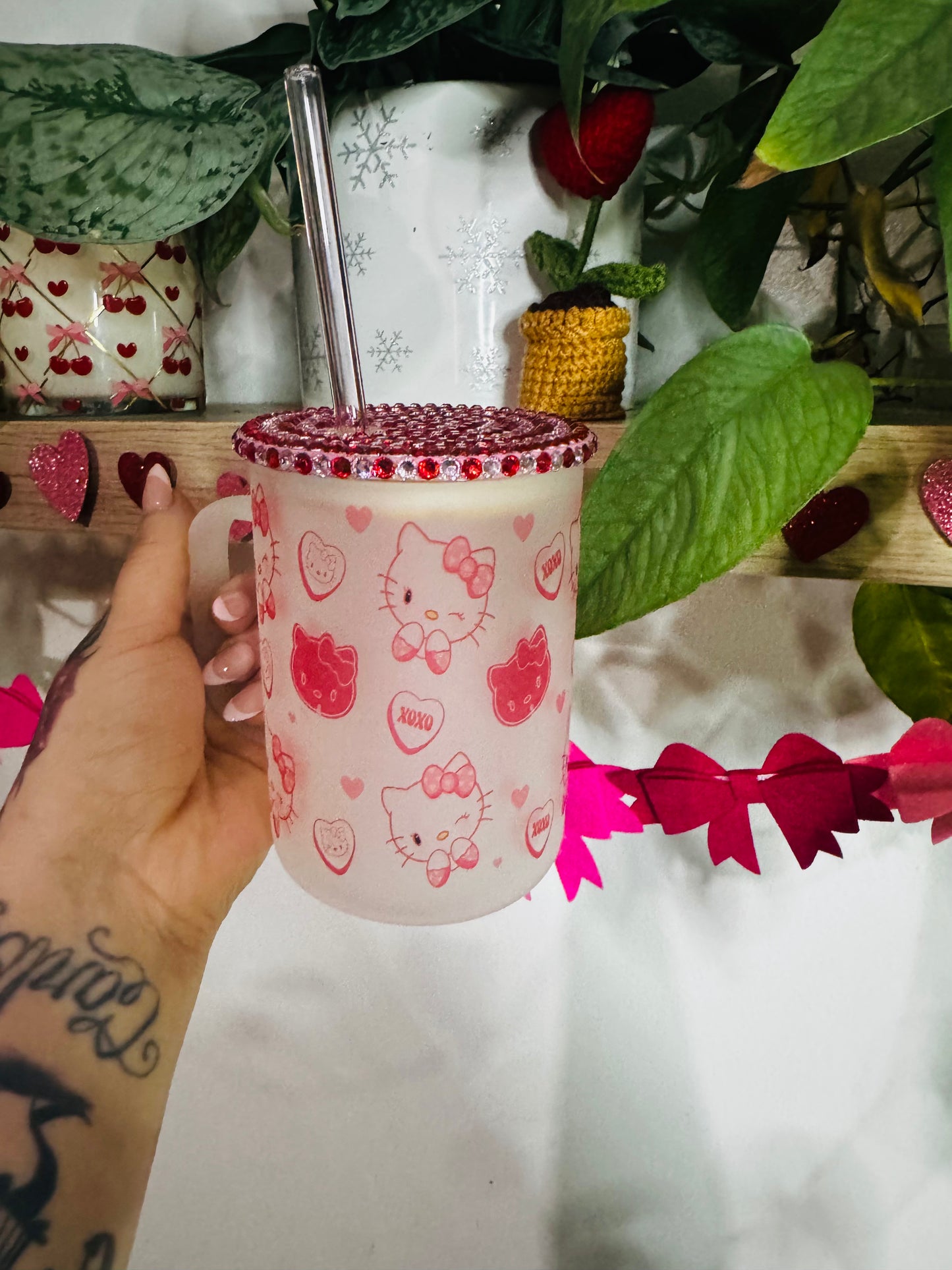 Hello kitty mug set