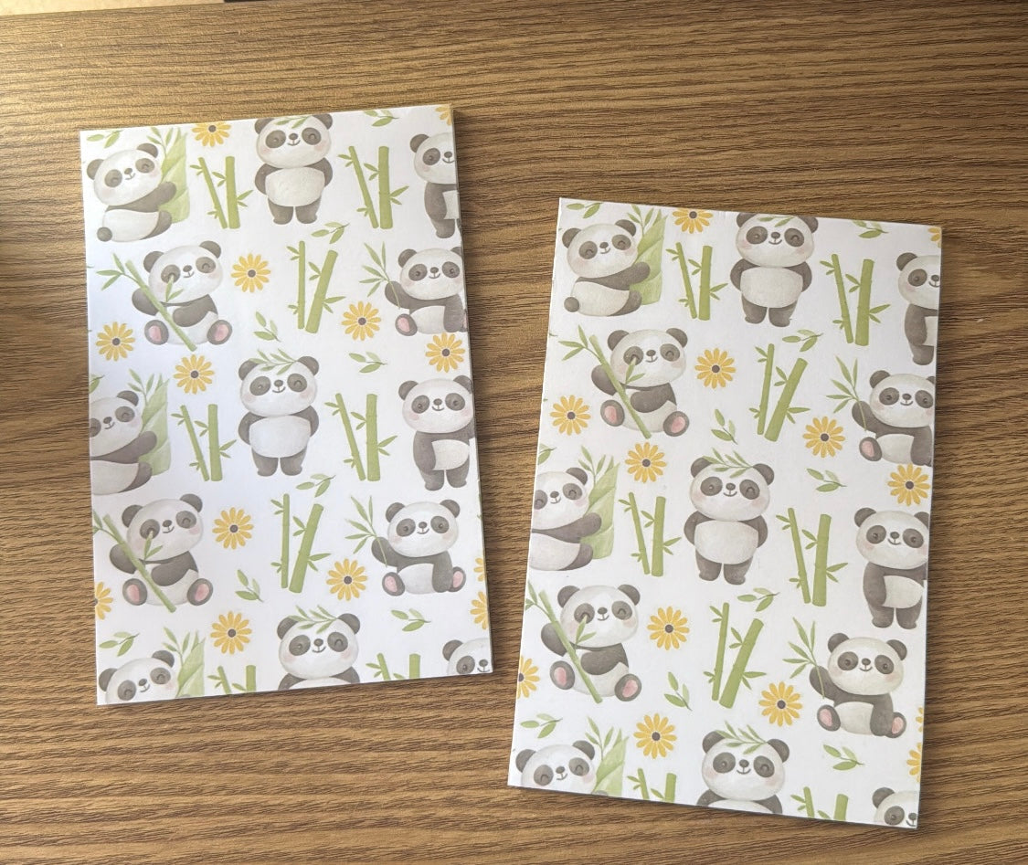 Bamboo Panda Bear (notepad)