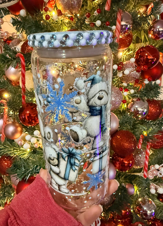 Beary Merry Christmas (glassware)