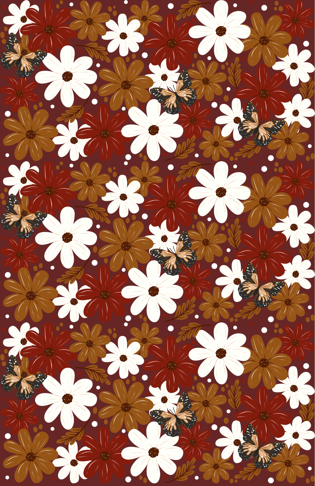 Fall Florals (stationary- preorder ships in 1 to 2 weeks )