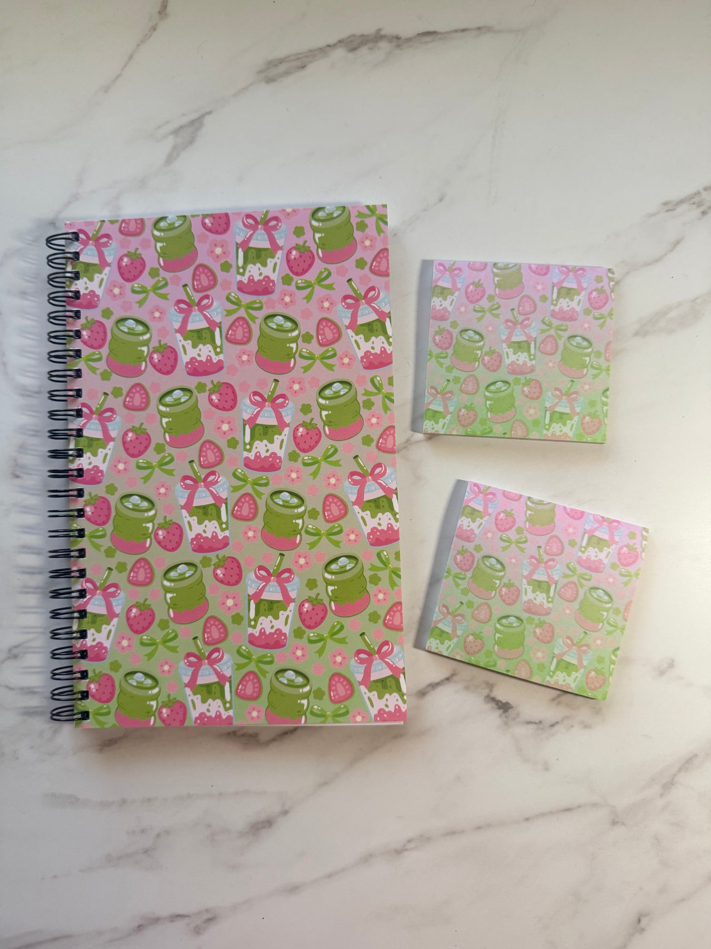 Strawberry Matcha ( stationary )