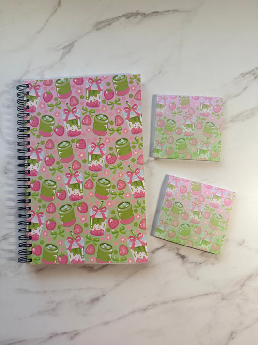 Strawberry Matcha ( stationary )